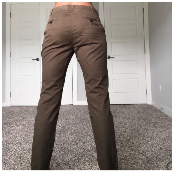 Khaki Esprit Trouser - Picture 5 of 8